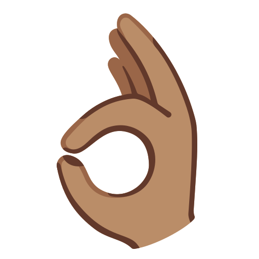 OK Hand: Medium Skin Tone, the design in this release
