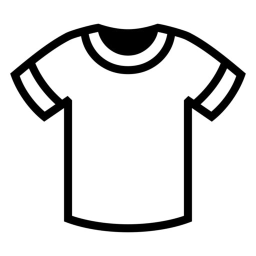 T-Shirt as drawn by Noto Emoji in 17.0
