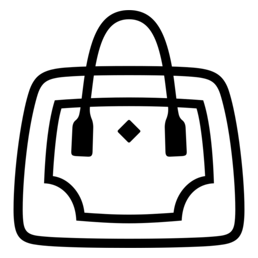 Handbag as drawn by Noto Emoji in 17.0