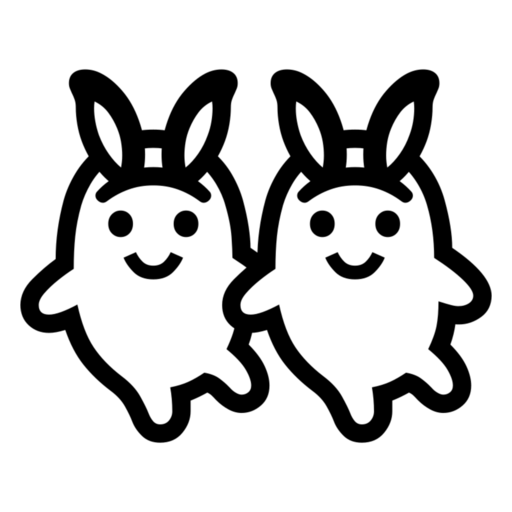 토끼 귀를 쓰고 춤추는 여자들: 진한 갈색 피부 as drawn by Noto Emoji in 17.0