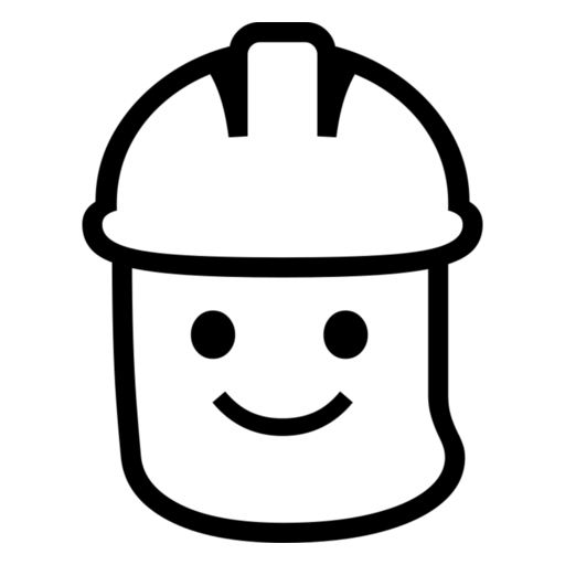 Construction Worker as drawn by Noto Emoji in 17.0