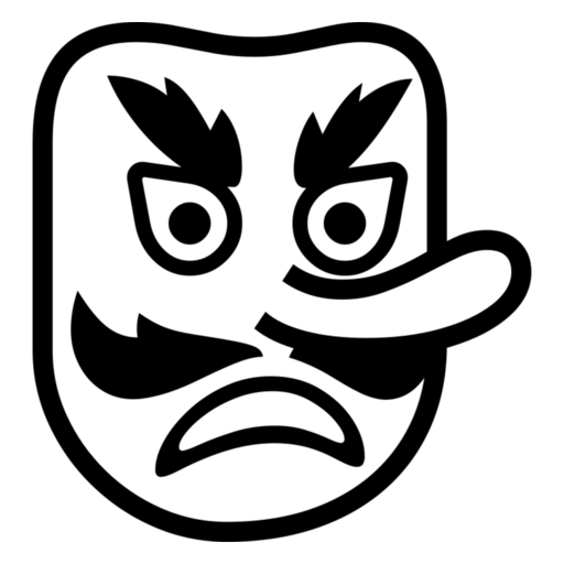 Goblin as drawn by Noto Emoji in 17.0