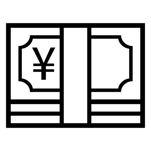 Yen Banknote as drawn by Noto Emoji in 17.0