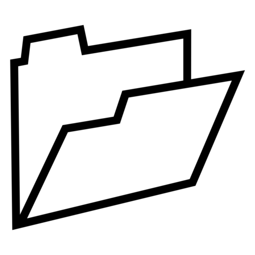 Open File Folder as drawn by Noto Emoji in 17.0
