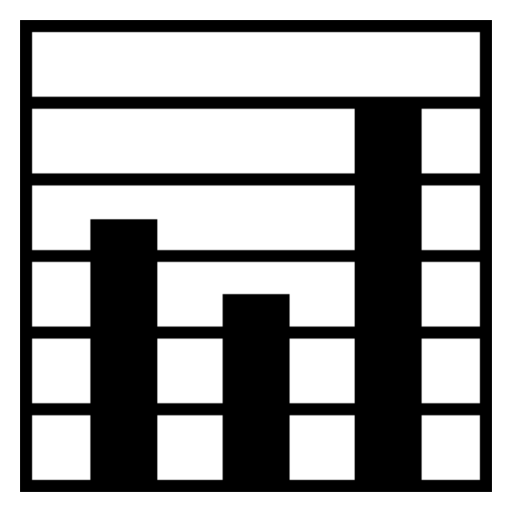 Bar Chart as drawn by Noto Emoji in 17.0