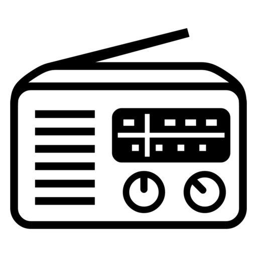 Radio as drawn by Noto Emoji in 17.0