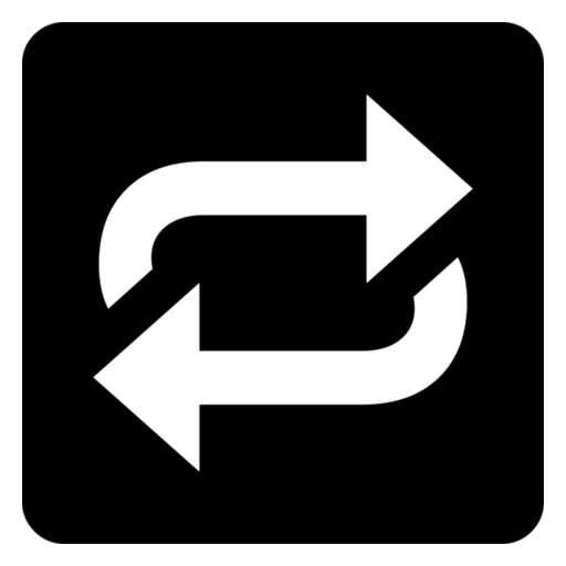 Repeat Button as drawn by Noto Emoji in 17.0