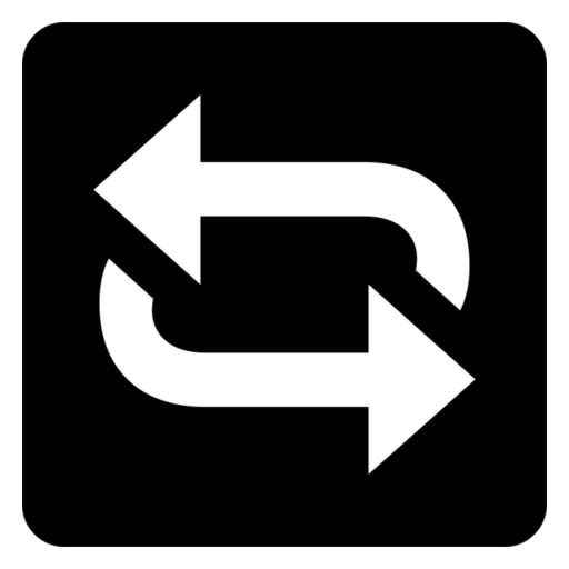 Counterclockwise Arrows Button as drawn by Noto Emoji in 17.0