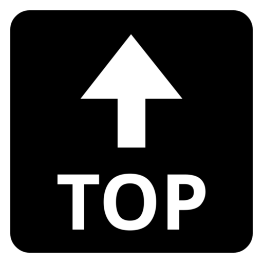 TOP Arrow as drawn by Noto Emoji in 17.0