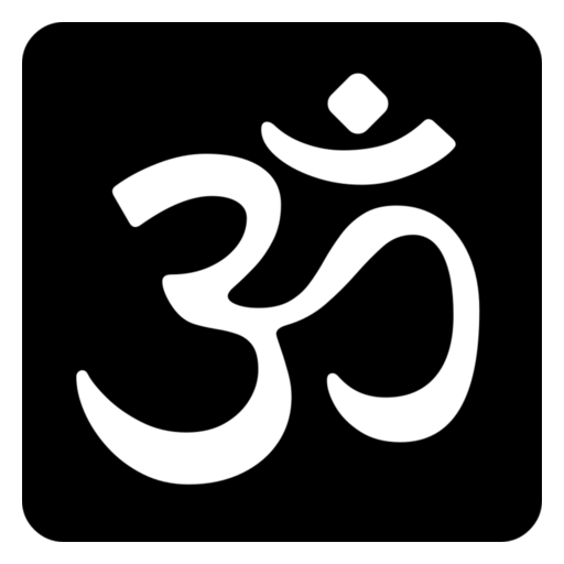 Om as drawn by Noto Emoji in 17.0