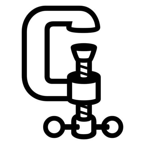 Clamp as drawn by Noto Emoji in 17.0