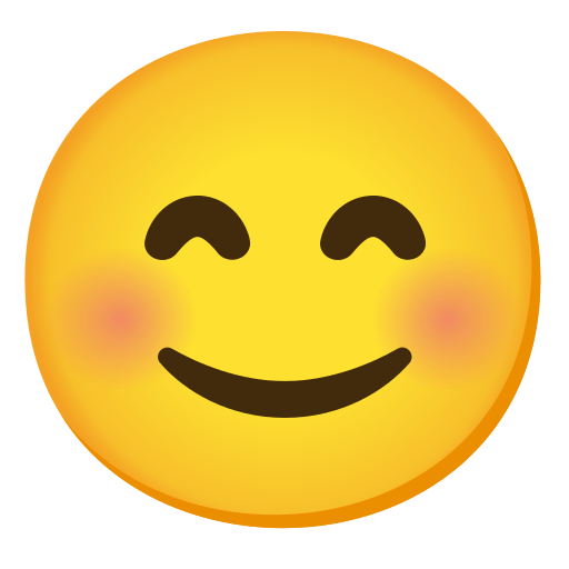 Smiling Face with Smiling Eyes, the design in this release