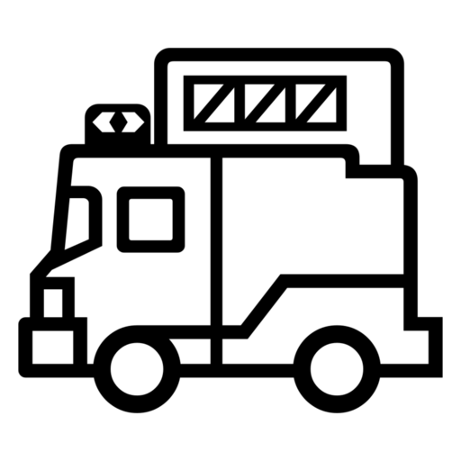 Fire Engine as drawn by Noto Emoji in 17.0