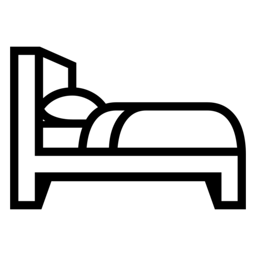 Bed as drawn by Noto Emoji in 17.0