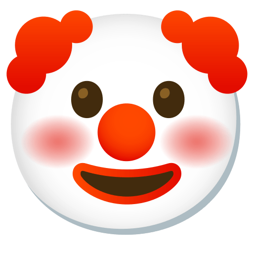 Clown Face, the design in this release