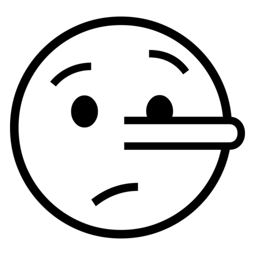 Rosto De Mentiroso as drawn by Noto Emoji in 17.0