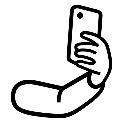 Selfie as drawn by Noto Emoji in 17.0