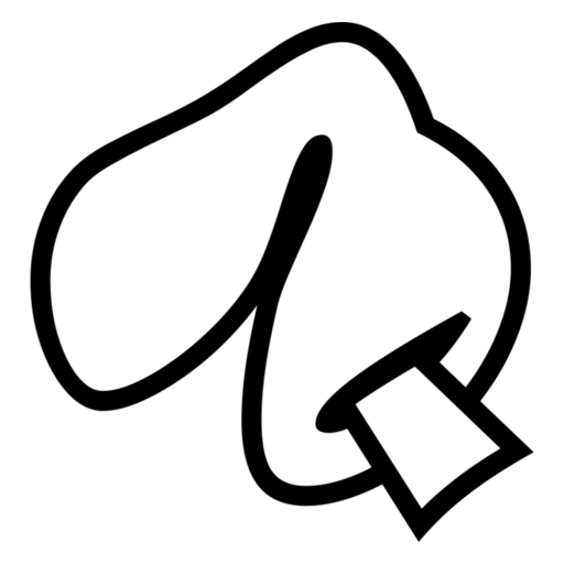 Fortune Cookie as drawn by Noto Emoji in 17.0