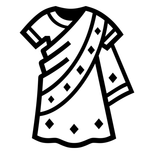 Sari as drawn by Noto Emoji in 17.0
