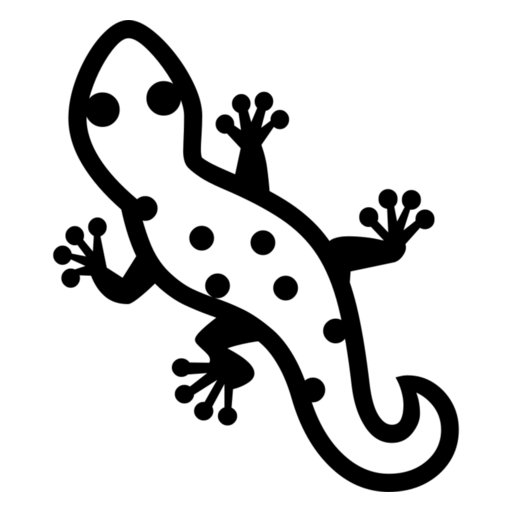 سحلية as drawn by Noto Emoji in 17.0