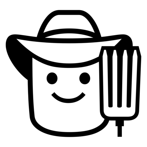 Farmer as drawn by Noto Emoji in 17.0