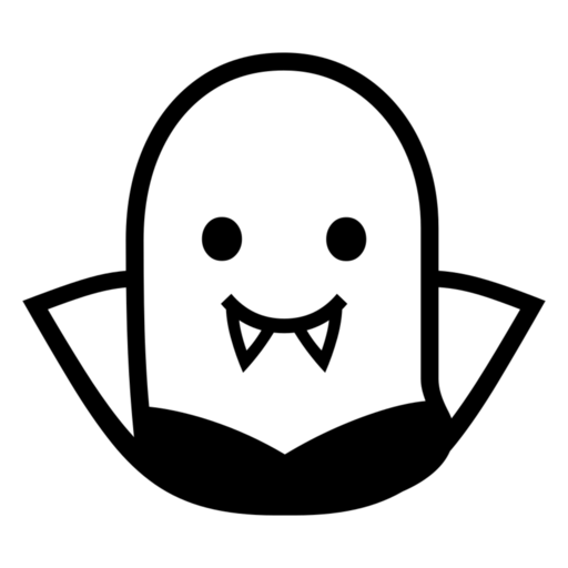 Vampir as drawn by Noto Emoji in 17.0