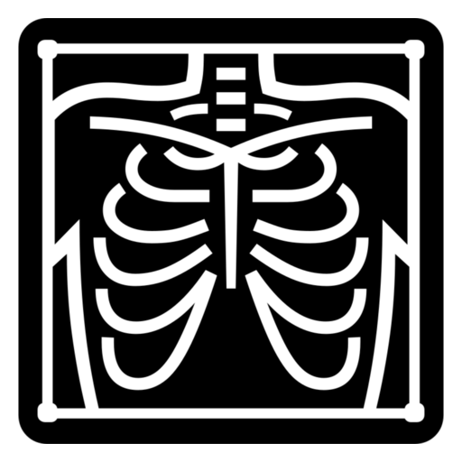 X-Ray as drawn by Noto Emoji in 17.0