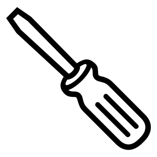 Screwdriver as drawn by Noto Emoji in 17.0
