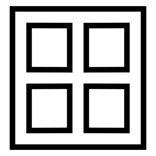 نافذة as drawn by Noto Emoji in 17.0