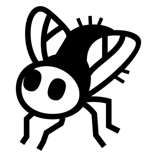 Fly as drawn by Noto Emoji in 17.0