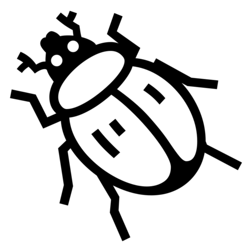 Beetle as drawn by Noto Emoji in 17.0
