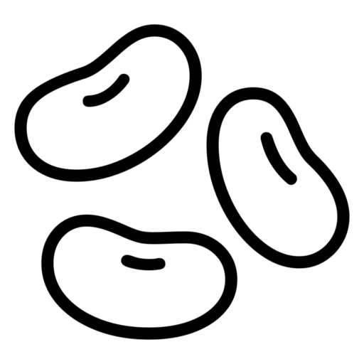 Fagioli as drawn by Noto Emoji in 17.0