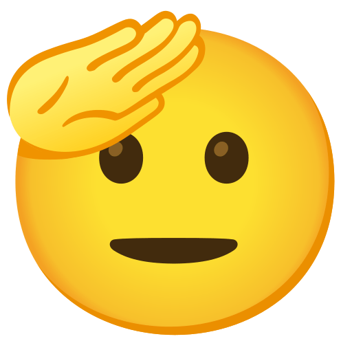 Saluting Face, the design in this release