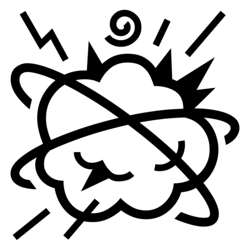 Fight Cloud as drawn by Noto Emoji in 17.0