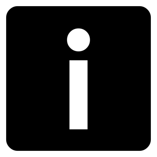 Information as drawn by Noto Emoji in 17.0