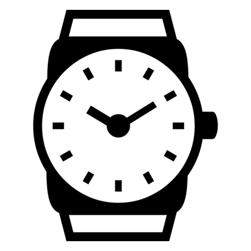 Watch as drawn by Noto Emoji in 17.0