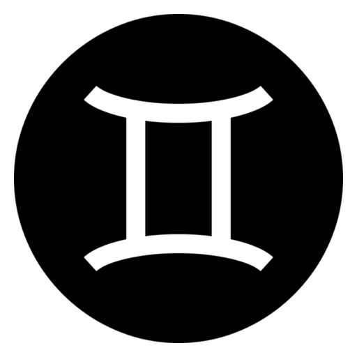 Gemini as drawn by Noto Emoji in 17.0