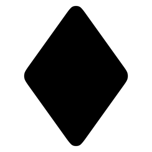 Carreau as drawn by Noto Emoji in 17.0