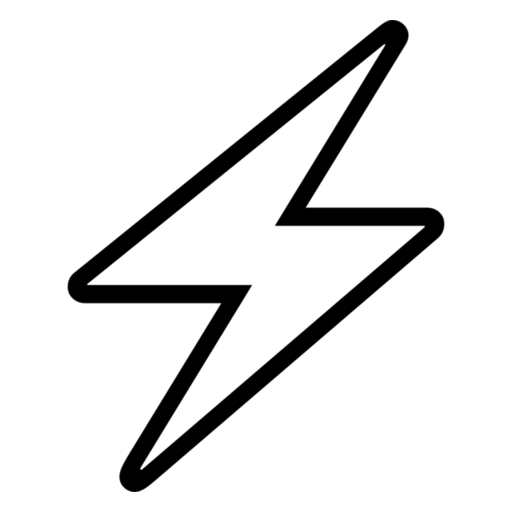 High Voltage as drawn by Noto Emoji in 17.0