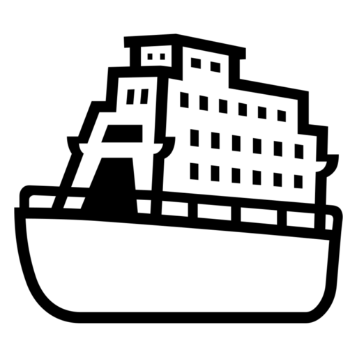 Ferry as drawn by Noto Emoji in 17.0