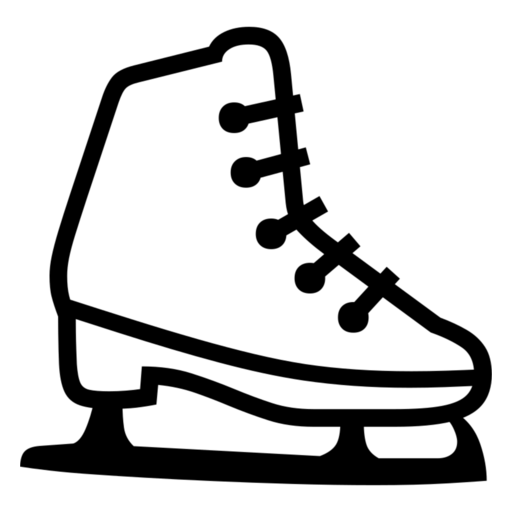 Ice Skate as drawn by Noto Emoji in 17.0