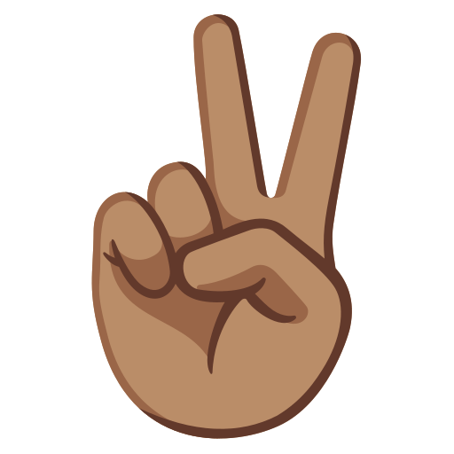 Victory Hand: Medium Skin Tone, the design in this release