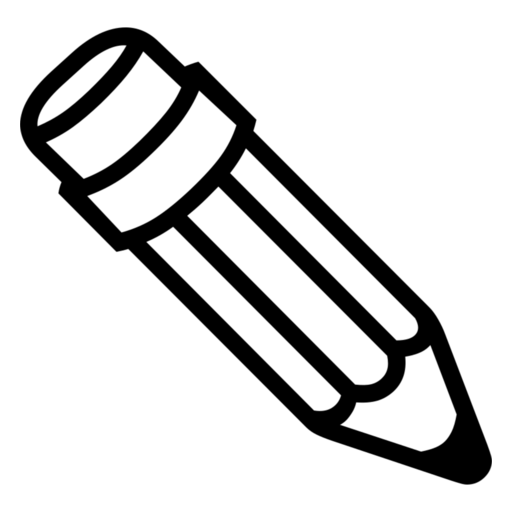 Pencil as drawn by Noto Emoji in 17.0
