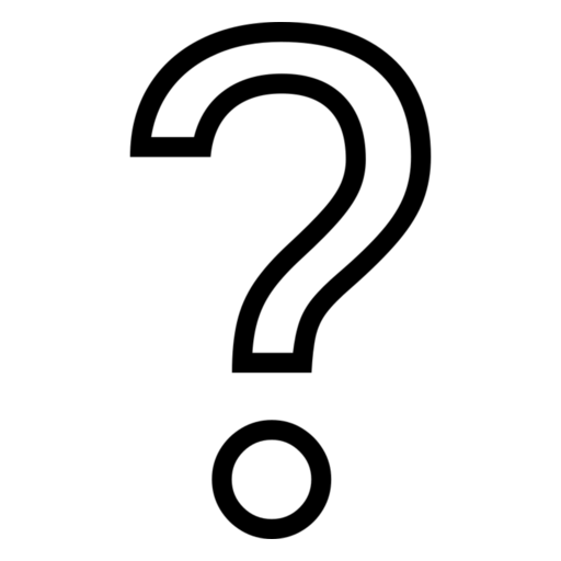 White Question Mark as drawn by Noto Emoji in 17.0
