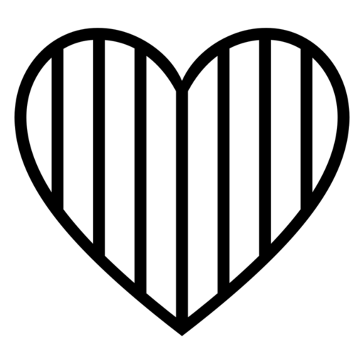 Red Heart as drawn by Noto Emoji in 17.0