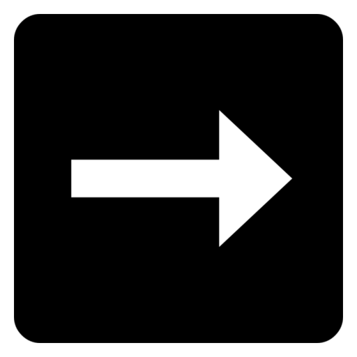 Right Arrow as drawn by Noto Emoji in 17.0