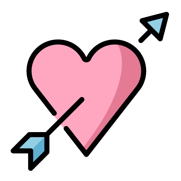 Heart with Arrow, the design in this release