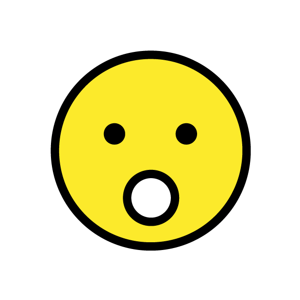 Face with Open Mouth, the design in this release