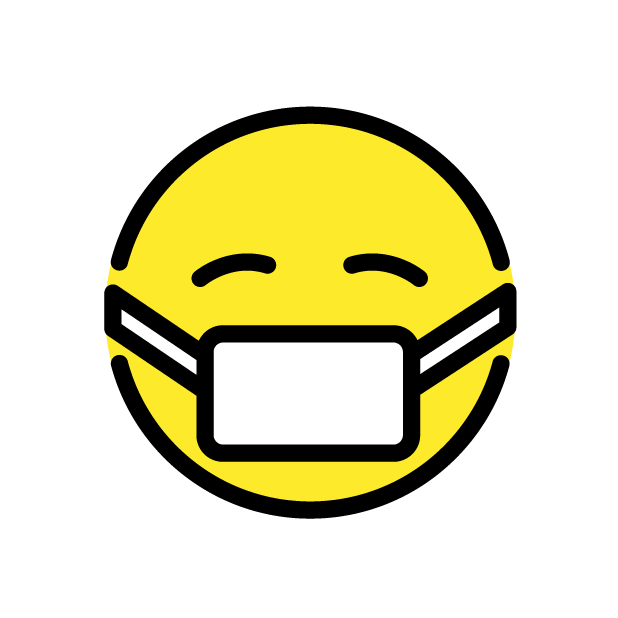 Face with Medical Mask, the design in this release
