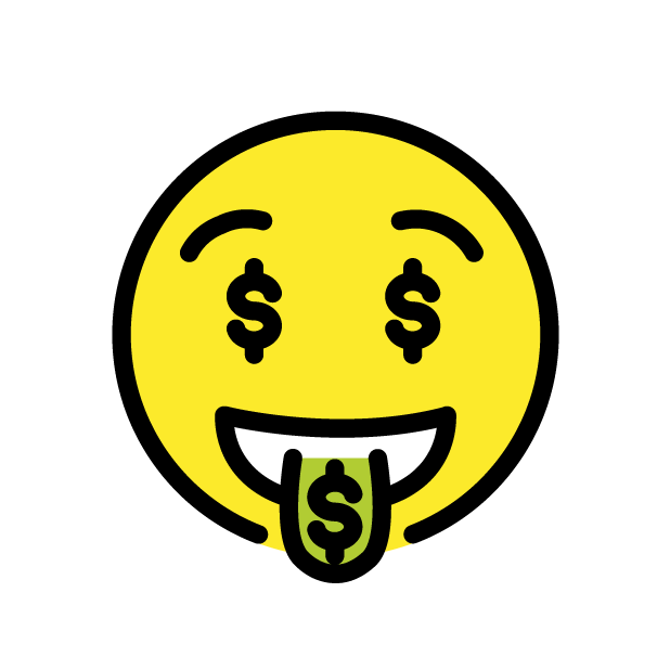 Money-Mouth Face, the design in this release